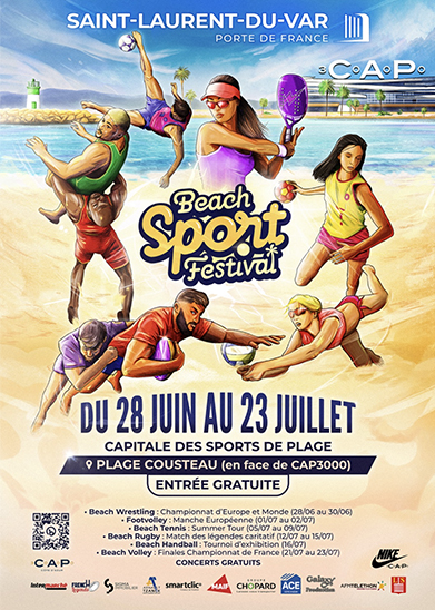 Beach Sport Festival Saint Laurent du Var